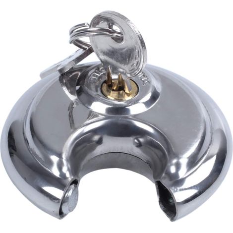 cadenas rond de 70 mm avec 1 clé