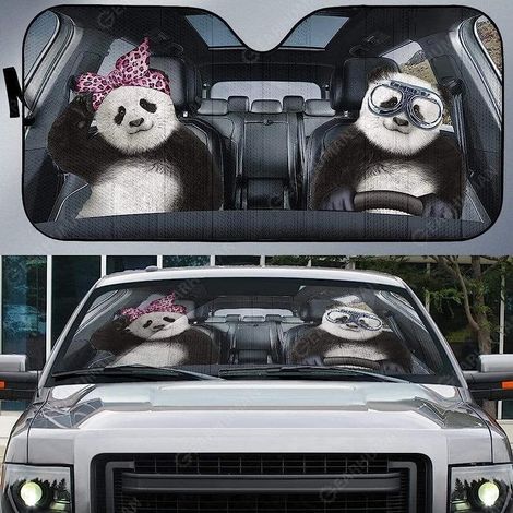 Couverture Pare-Brise Voiture Funny Ridgeback Dogs Couple