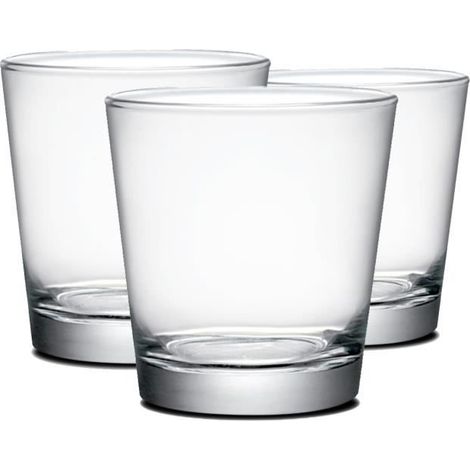 Verre dégustation - JUANIO - JUANIO - Lot de 3 - 36,5 cl - Verre transparent élégant (1/2)