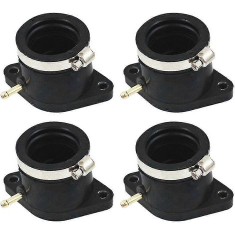 Support de joint de cache-poussière de collecteur d'admission de carburateur compatible avec XJ650 et XJ750 (1981-1983), lot de 4 pièces