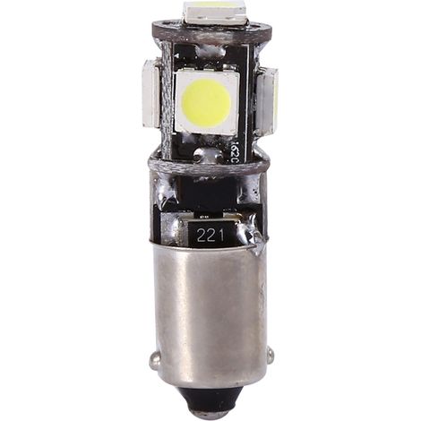 2-teiliges LED-Decoder-Set mit weißer Glühbirne für Seitenparkleuchten und Innenbeleuchtung (Auto-Ersatz) (1/5)