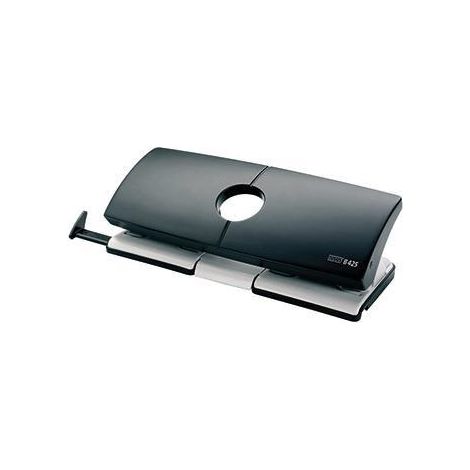Doppellocher B 425 8 x 8 x 8cm 25 Bl. (80 g/m²) mit Anschlagschiene lichtgrau/tiefschwarz (1/4)