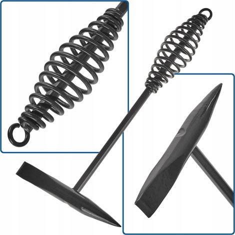 Martello da saldatura geko welding hammer antivibrazione doppia faccia 300g