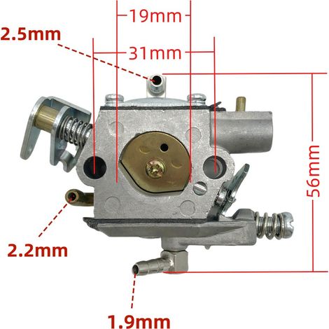The carburetor is suitable for models DSH 700, DSH 900, 261957, WT-895 and 909-188. (1/4)