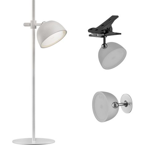 Lampada da tavolo led ricaricabile IP54 mod. Magnetika colore bianco (1/2)