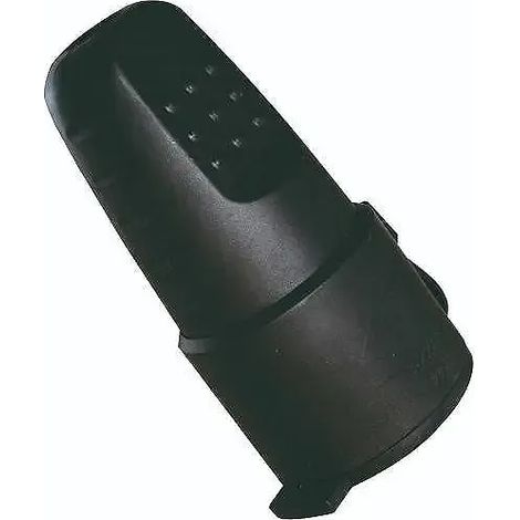 Base bipolar schuko negra con tapa y obturador 16 a 250 v (retractilada) (1/3)