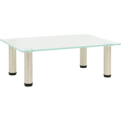 Meuble TV pour Salon - Armoire TV Givré 40x35x17 cm Verre trempé BV928640 - BonneVie (1/4)