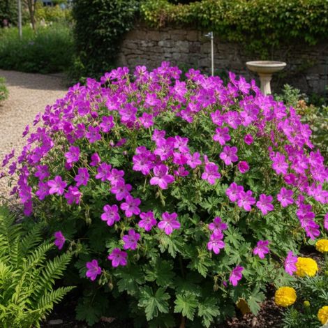 Bec de Grue manescavii, Erodium/Lot de 3 godets (1/3)