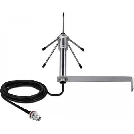 Delock lpwan 868 mhz antena tnc hembra 3 dbi omnistarct con rg-58 3m