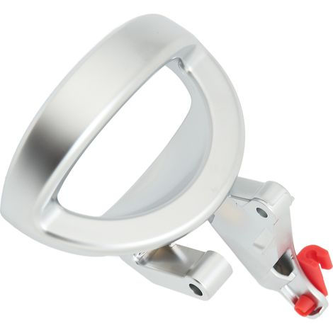 Poignée de porte intérieure chromée côté conducteur (gauche) pour Dodge Nitro 2007-2011, référence 68004829AA (1/5)