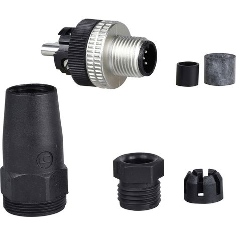 Telemecanique XZCC12MDM50B Sensor-/Aktor-Steckverbinder Stecker, gerade Polzahl Sensoren: 5 1 St.