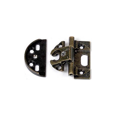 CERNIERE PER MOBILI ART. A0061 BRONZATA ANT.. Prezzo per 1 pezzo. (1/4)