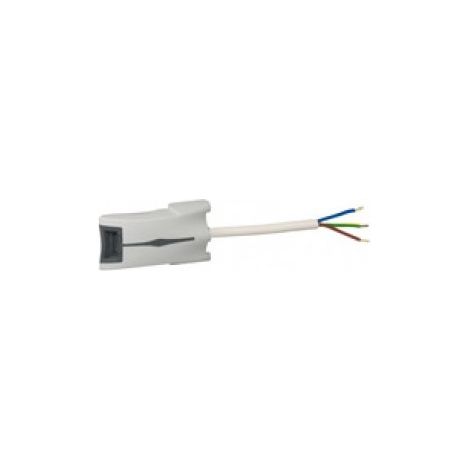 Legrand 045144 LBPLUS Connector - single-phase - 10 A - pre-wired - stripped cord - L1-N