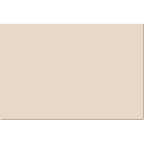CRÉDENCE CUISINE Beige - Couleur unie 100x65 cm