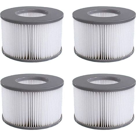 Filtre pour,Filtre pour Lite, pour Whirlpoal Filter - Cartouches filtrantes pour sous - Bateaux et Spa Chauds - Modèle à partir de 2020 (4 pièces.) (1/4)