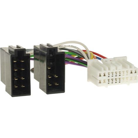 Adaptateur Autoradio vers ISO compatible avec Honda Acura Fiat Nissan Opel Suzuki