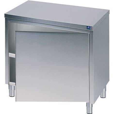 Meuble en Inox une Porte Battante - Gamme 600 mm - Virtus (1/2)
