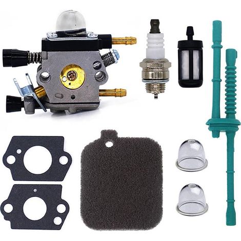 Carburateur C1Q-S68G - Pour Souffleur Thermique Stihl BG45 BG46 BG55 BG65 BG85 BR45C SH55 SH85 - Avec Filtre À Air Joints Et Bougie D Allumage - 1 Pièce (1/5)