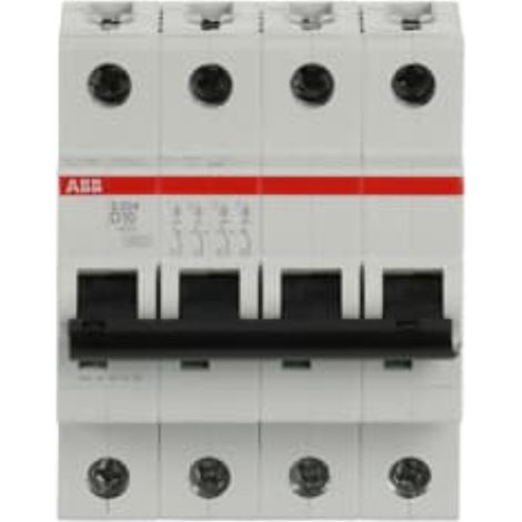 ABB S531221 - S204 D16 interruttore magnetotermico automatico 6KA 4P.