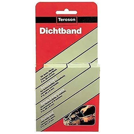 Cinta de sellado blanca de 20x2 mm, rollo de 3 m