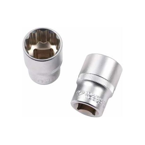BRILLIANT TOOLS 1/2" Zwölfkant-Stecknuss 10 mm - BT022410 (1/5)