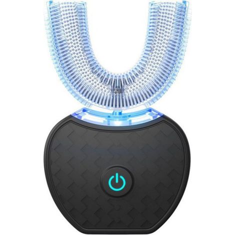 Brosse À Dents En Forme De U - Vibrations Soniques - 4 Modes De Nettoyage - Pour Adultes - 1 Pièce