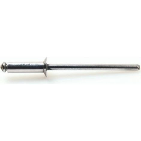 DEGOMETAL - 100 Rivets aveugles standards Alu/Acier Tête Fraisée 4.8X18 - 103 448 181