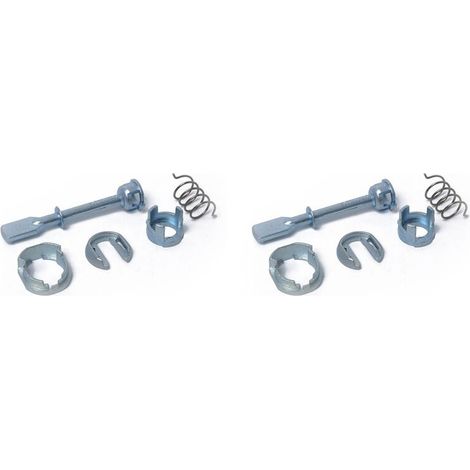Kit di riparazione per due cilindri della serratura della portiera anteriore (sinistra/destra) di un'auto, compatibile con i modelli 6N1 e 6N2 del CADDY dal 1997 al 2002 e con i modelli 6K4 837 223A d