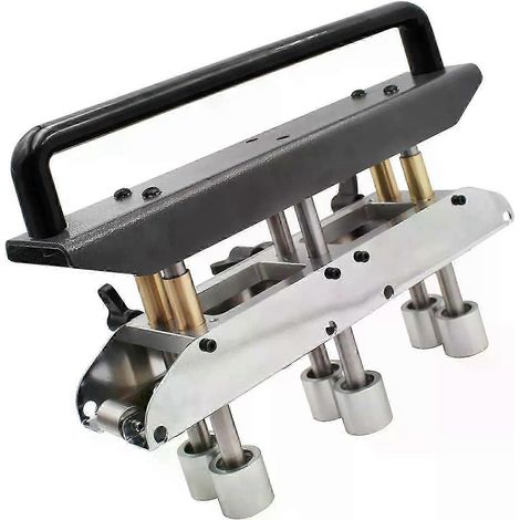 Cintreuse à rouleaux à 3 stations pour tôles de toiture, outil de cintrage adapté aux angles de 0,90° et de 13 à 130 mm - JXLGV (1/5)