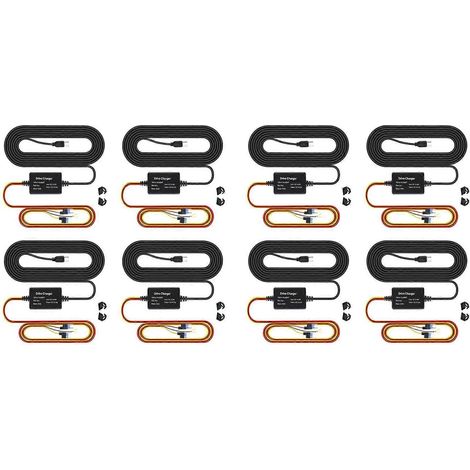 8X para kit de cableado 70mai UP03 Solo puerto tipo C para 70mai A810 X200 Omni M500 Monitor de estacionamiento 24H Línea de alimentación (A) (1/5)