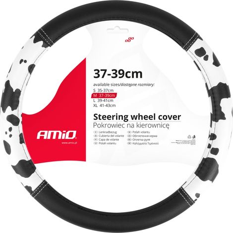Housse de volant de voiture SWC-62-M 37-39cm amio-04172 (1/2)
