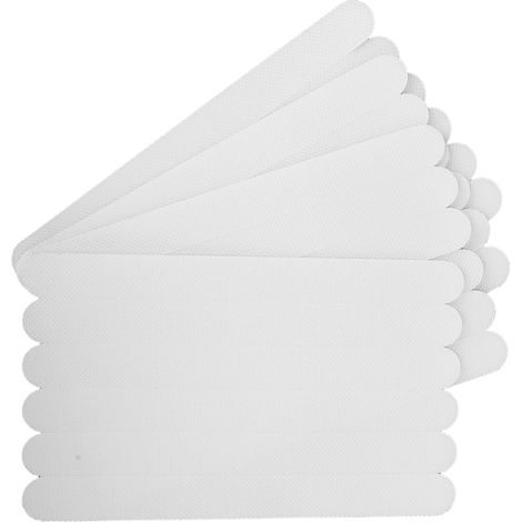 24 Stück rutschfeste Badewannenaufkleber, selbstklebend, wasserfest, starke Haftung, Antirutschstreifen für Treppen, Böden und Küche, 2 x 20 cm (1/5)