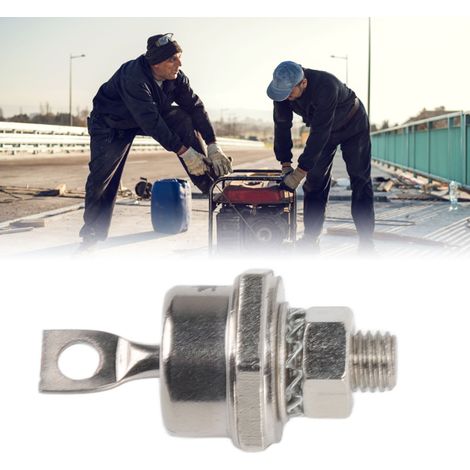 Lot de 3 pièces détachées pour groupe électrogène diesel à vendre : diode 40HFR120 (sans fil), borne négative 40 A (1/5)