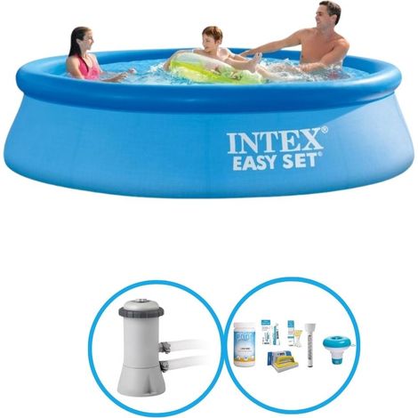 Intex Piscine Easy Set Ronde - 366x76 cm - 4-pièces S22415 (1/5)