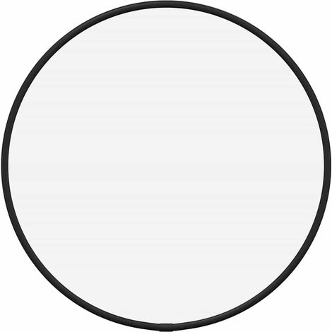 Miroir Décoratif, Miroir mural Noir Ø 30 cm Rond fr33458 (1/5)