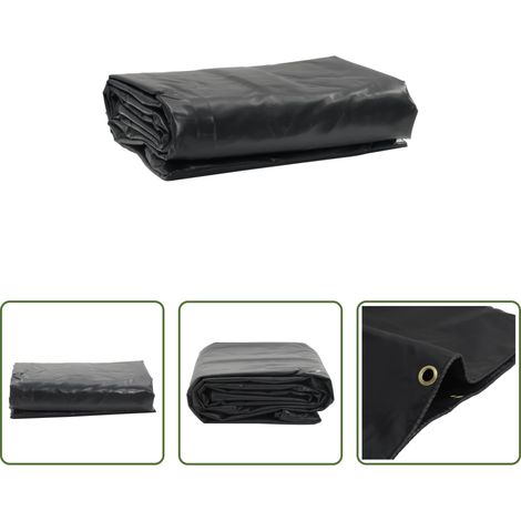vidaXL Bâche anti-moisissures - Bâche anthracite 3x4 m 650 g/m² (1/5)