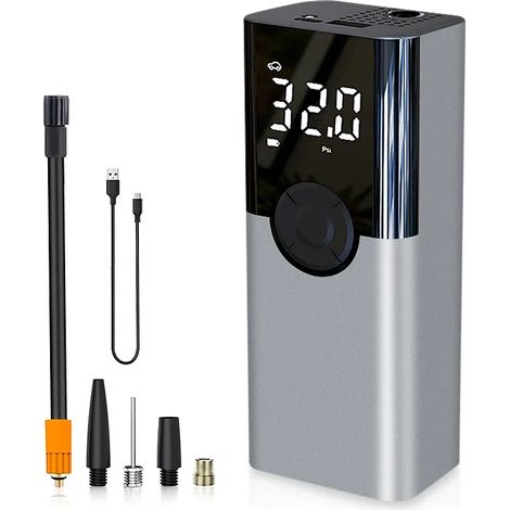 Compresseur d'air électrique sans fil pour voiture 4000 mAh (type batterie sans fil) (1/5)