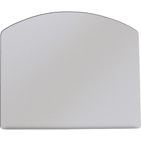 Plaque de protection sol arrondie en verre Varlek l.80 x H.80 cm Edilinox (1/3)