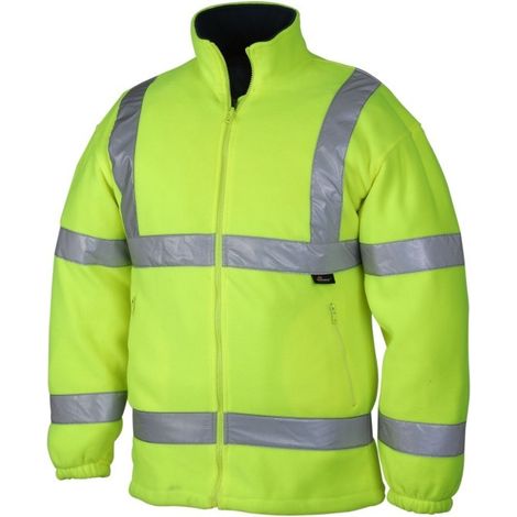 Chaqueta polar reflectante naranja VWFC13 Vizwell XXXL