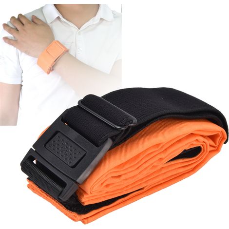 Multifunktionale, verformbare Maske, waschbares Schutzvisier, orange (1/5)
