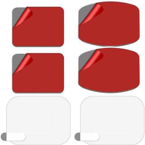 Tampons Adhésifs Double Face, Ruban Adhésif de Montage pour Caméra de Tableau de Bord, Tampons Adhésifs Double Face et Films Antistatiques pour Pare-Brise, de Montage Support Caméra de Tableau de Bord (1/5)