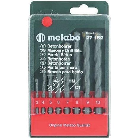 MAKITA ZEST.WIERT.DO BETONU 8szt/3-10mm/