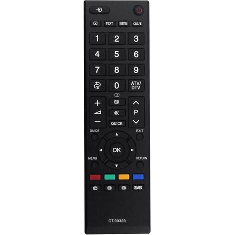 Remplace CT-90329 TéLéCommande pour Toshiba 42HL800AZ 42SL700A 50L2300A 40RV700A 42HL800A (1/4)