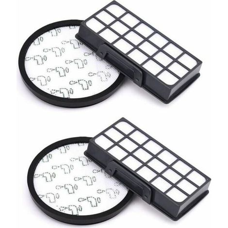 Filtre HEPA - Pour Aspirateur Rowenta X-Trem Power RO69XX - Compatible ZR006001 - Lot De 2 (1/4)