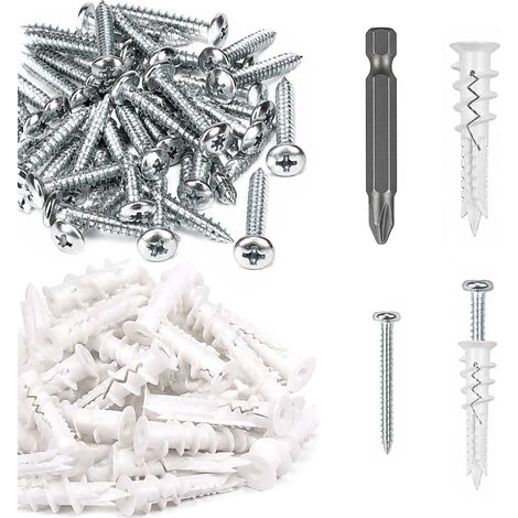 Lot de 140 chevilles isolantes pour plaques de plâtre de 41 mm (1/5)