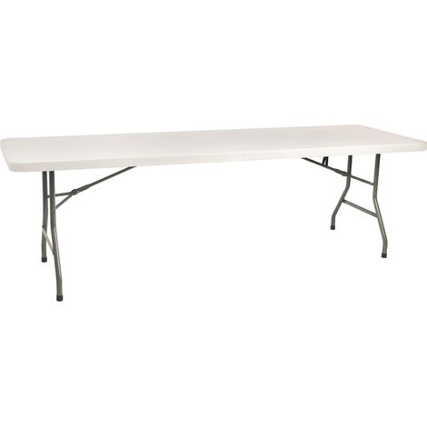 garbar WAGNER Mesa Rectangular Plegable Interior, Exterior 240x75 Gris