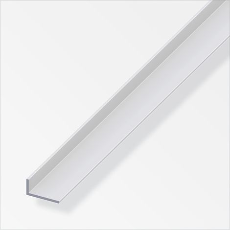 alfer Kantenschutzprofil Aluminium 2 m x 50 × 30 mm silber
