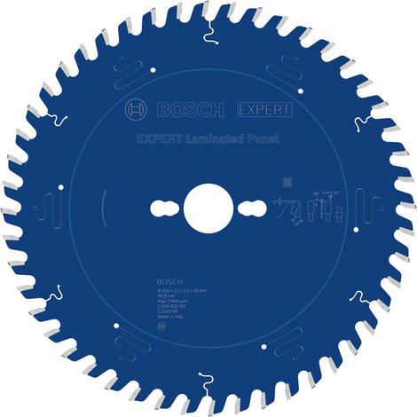 Bosch EXPERT Laminated Panel Circular Saw Blade 250 x 3.2/2.2 x 30mm T48 (1/4)