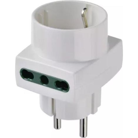 Vimar multi-adapter s31 + 2p17/11 + p30 weiß - 00325.b