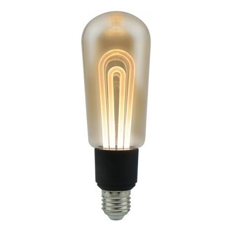 V-Tac VT-2245 5W LED rohrförmig lampe vintage T60 lineares-Glühfaden bernsteinglas 2200K E27 – sku 2749 (1/2)